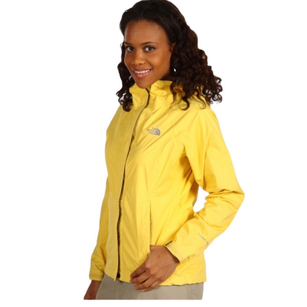 The North Face Yellow Rain Jacket